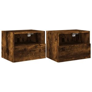vidaXL Zidni TV ormarići 2 kom boja hrasta 40 x 30 x 30 cm drveni