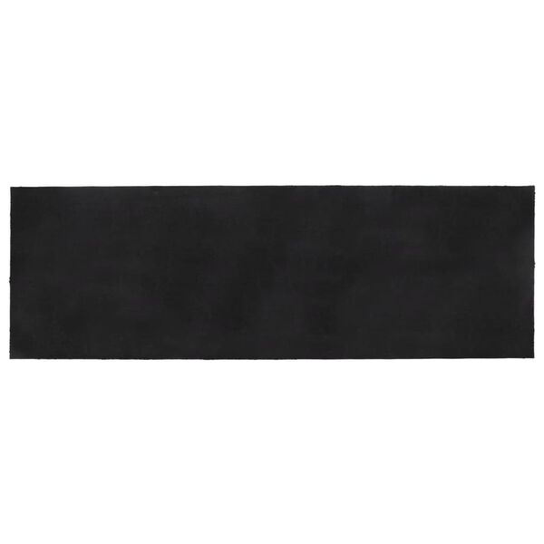 vidaXL Otirači tamnosivi 100x300 cm čupavi od kokosovih vlakana