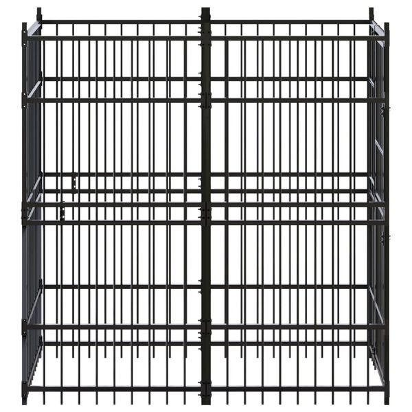 vidaXL Vanjski kavez za pse čelični 1,84 m²