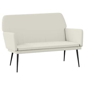 vidaXL Klupa krem 108 x 79 x 79 cm bar&scaron;unasta