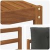 vidaXL Set vanjskih sofa s jastukom 8 pcs Prirodna i antracit