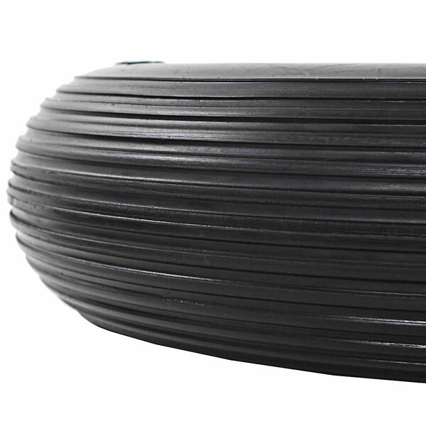 vidaXL Kotač za kolica s osovinom od čvrstog PU-a 4.00 - 8 390 mm