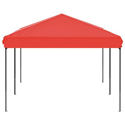 vidaXL Sklopivi šator za zabave 3 x 6 m Crvena