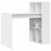 vidaXL Stol Bijelo Konstruirano drvo 108 x 55 x 103.5 cm