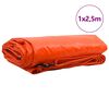 vidaXL Cerada 650g / m&sup2; Narančasta 1 x 2,5 m Platno s PVC premazom