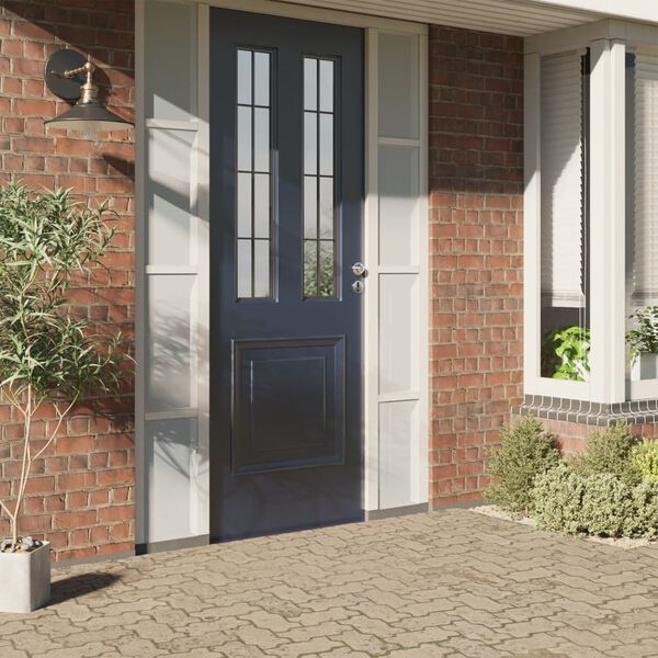 vidaXL Prozorska folija statična matirana bijela 90x500cm PVC