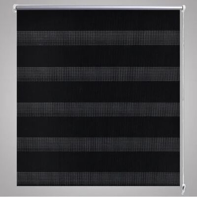 Rolo crne zavjese sa zebrastim linijama 120 x 175 cm