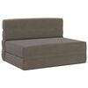 vidaXL Sofa na razvlačenje Svjetlosiva 70 x 72 x 60 cm Tkanina