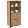 vidaXL Highboard Umjetnički hrast 62 x 36 x 121,5 cm Konstruirano drvo