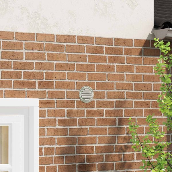 vidaXL Pokrov ventilacije 4 pcs Srebrno 80 mm Nehrđajući čelik