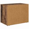 vidaXL Noćni ormar Staro drvo 35 x 60 x 50 cm Konstruirano drvo