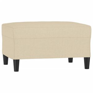 vidaXL Tabure krem 70 x 55 x 41 cm od tkanine