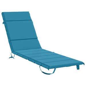 vidaXL Jastučić za ležaljku GEMERT 100% poliester Svjetloplava