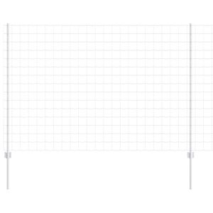 vidaXL Zavarena žičana ograda 10 x 1,5 m (&Scaron; x V) Vruće pocinčani čelik