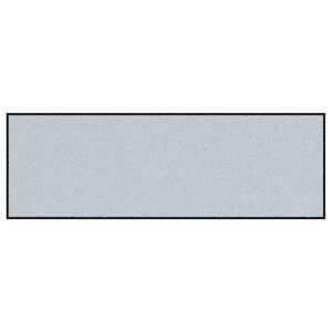 vidaXL Otirač Siva i crna 60 x 180 cm 100% poliamid