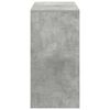 vidaXL Stol s ladicama Beton siva 90 x 37,5 x 75 cm Konstruirano drvo