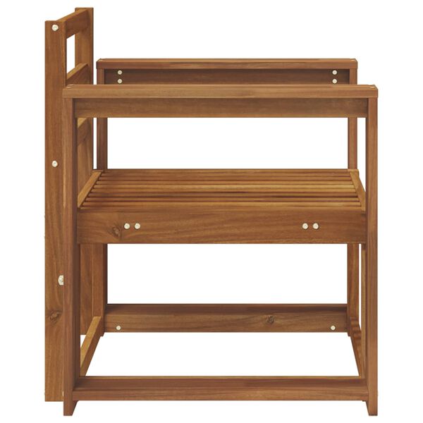 vidaXL Set vanjskih sofa Čvrsto drvo akacije Prirodna