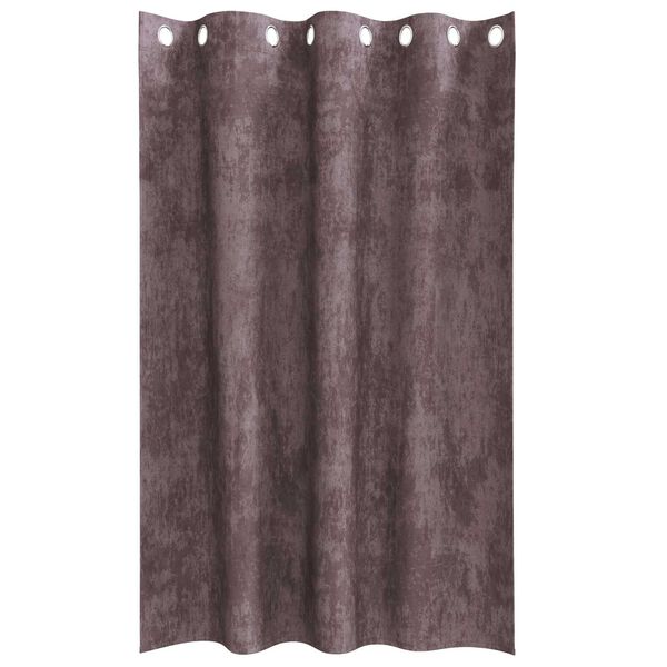 vidaXL Bar&scaron;unaste zavjese sa zavjesama 2 pcs Smeđa 175 x 140 cm Bar&scaron;un