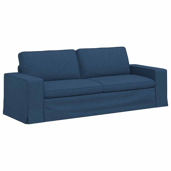 vidaXL Sofa 180cm Plava Metal