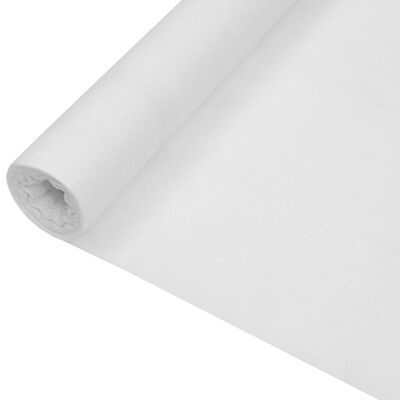 vidaXL Mreža za privatnost bijela 1,2 x 10 m HDPE 195 g/m²