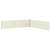 vidaXL Uvlačiva bočna tenda za terasu 170 x 1200 cm krem