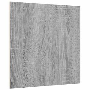 vidaXL Dekor Paneli 12 kom. Siva Sonoma 30 x 30 x 0.27 cm