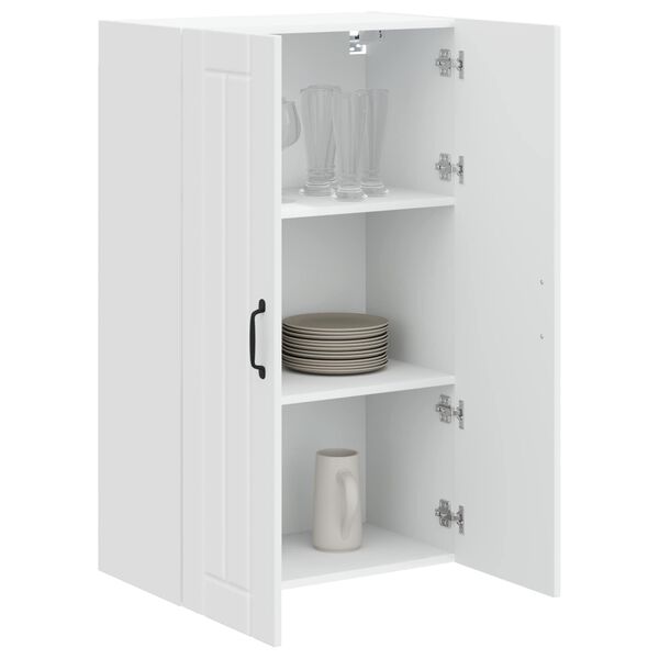 vidaXL Kuhinjski ormarić Visoki sjaj bijela 60 x 31 x 100 cm