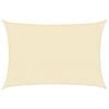 vidaXL Jedro za zaštitu od sunca HDPE pravokutno 4 x 6 m krem