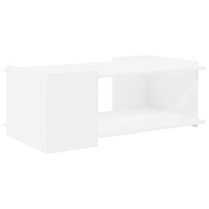 vidaXL Kava Stol Bijela 90 x 50 x 33 cm Konstruirano drvo