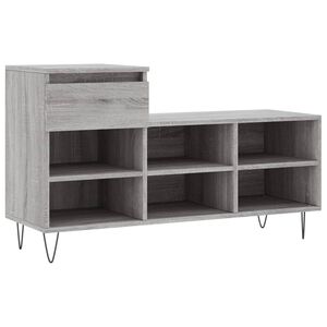 vidaXL Ormarić za cipele boja hrasta 102x36x60 cm konstruirano drvo