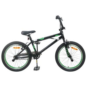 vidaXL BMX Bicikl 20 Inča za osobe starije od 9 godina Crna