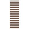 vidaXL Zebra zavjesa Smeđa 80x230 cm &Scaron;irina tkanine 75,9 cm Poliester