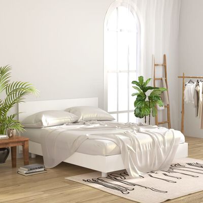 vidaXL Uzglavlje za krevet bijelo 160x1,5x80 cm od konstruiranog drva
