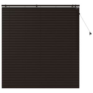vidaXL Venecijanska roleta Tamno smeđa 145 x 160 cm 35 mm