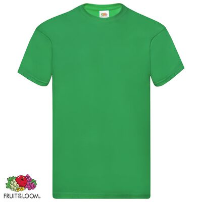 Fruit of the Loom originalne majice 5 kom zelene XL pamučne
