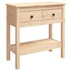 vidaXL Konzolni stol 75 x 35 x 75 cm od masivne borovine