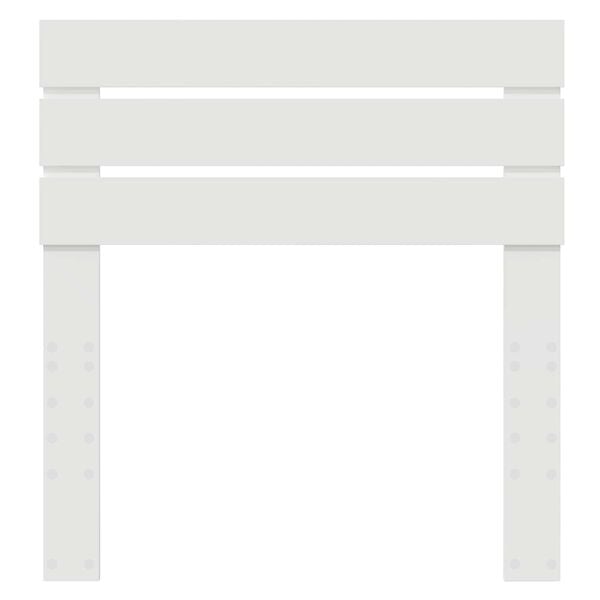 vidaXL Uzglavlje Bijelo 75 cm Konstruirano drvo