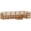 vidaXL Set vanjskih sofa 6 kom. Prirodna Čvrsto drvo akacije
