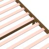 vidaXL Okvir za krevet od masivnog drva smeđa boja meda 90 x 200 cm