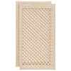 vidaXL Vrata za ormarić re&scaron;etkasti dizajn 2 kom 49,5 x 99 cm borovina