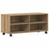 vidaXL TV ormar 90 x 35 x 40.5 cm Smeđa Konstruirano drvo
