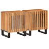 vidaXL Noćni ormarići 2 kom 40 x 34 x 46 cm masivno bagremovo drvo
