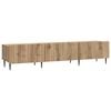vidaXL TV ormar Hrast artisan 147 x 34,5 x 32 cm Konstruirano drvo