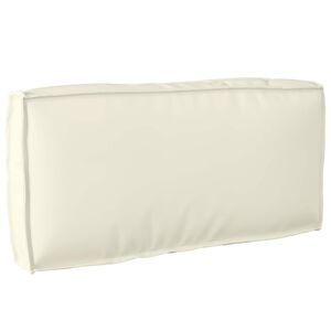 vidaXL Jastuk za naslon od paleta Krema 80 x 40 x 12 cm Oxford tkanina