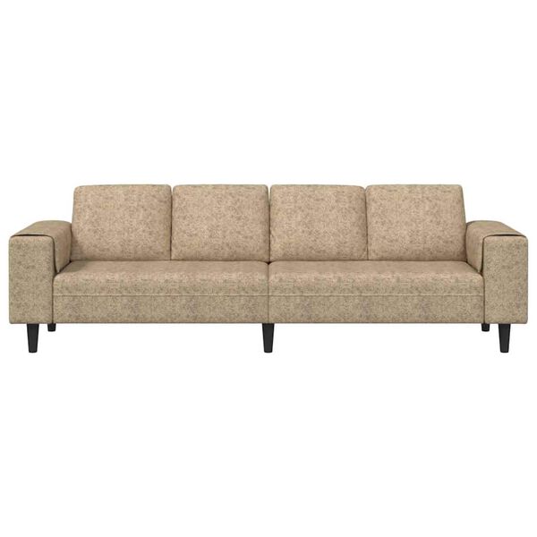 vidaXL Set sofe Svjetlosiva Umjetna nubuk koža