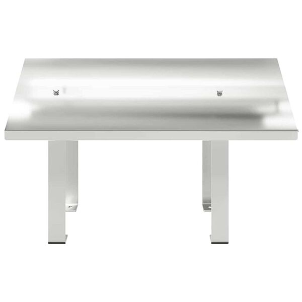 vidaXL Dimnjački poklopac Srebrno 50 x 60 x 37 cm Nehrđajući čelik