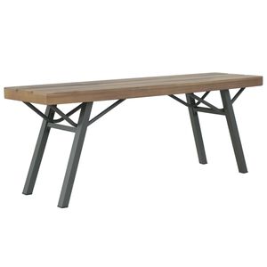 vidaXL Vrtna klupa 120 cm od masivnog bagremovog drva