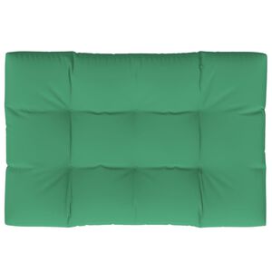 vidaXL Jastuk za palete zeleni 120 x 80 x 12 cm od tkanine