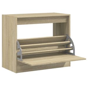 vidaXL Ormarić za cipele boja hrasta 80x42x69 cm konstruirano drvo