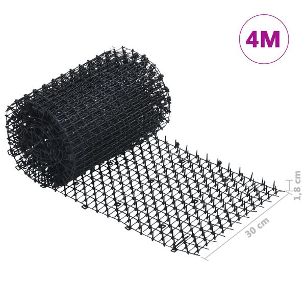 vidaXL Repelent za životinje 400 x 30 cm PP